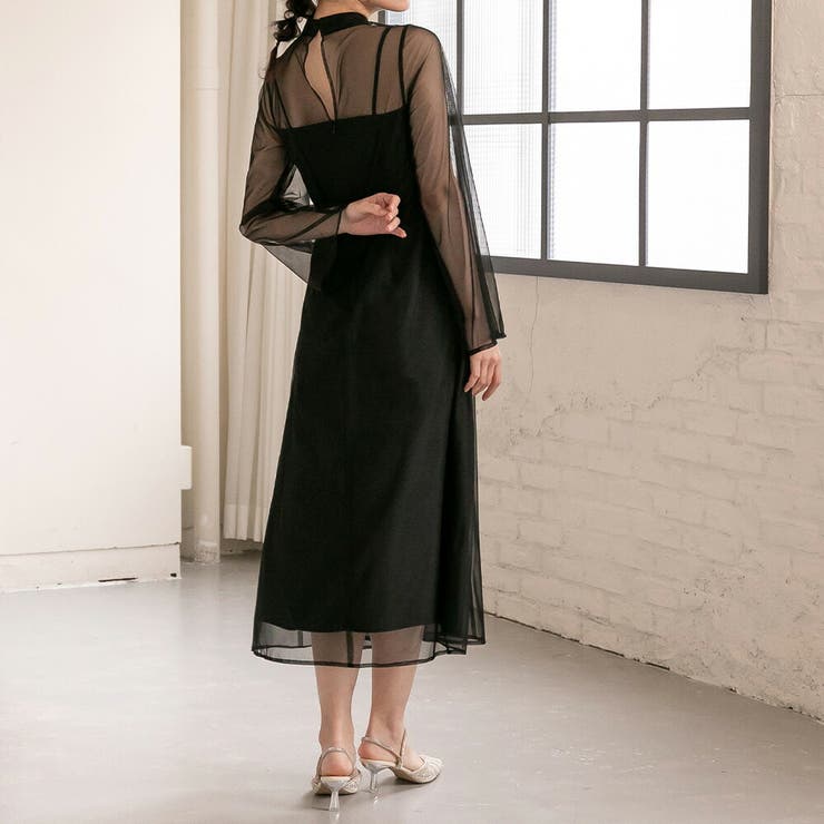 フリルチュール＆ロングドレスset フリルチュール ロングドレス | epicday | 詳細画像27 