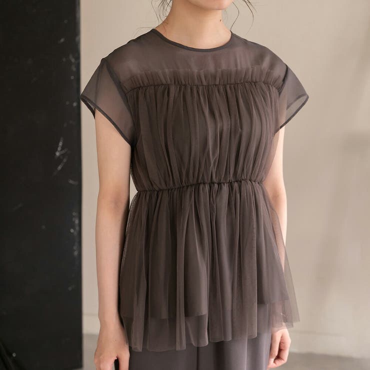 ペプラム シルエット チュール | epicday | 詳細画像18 