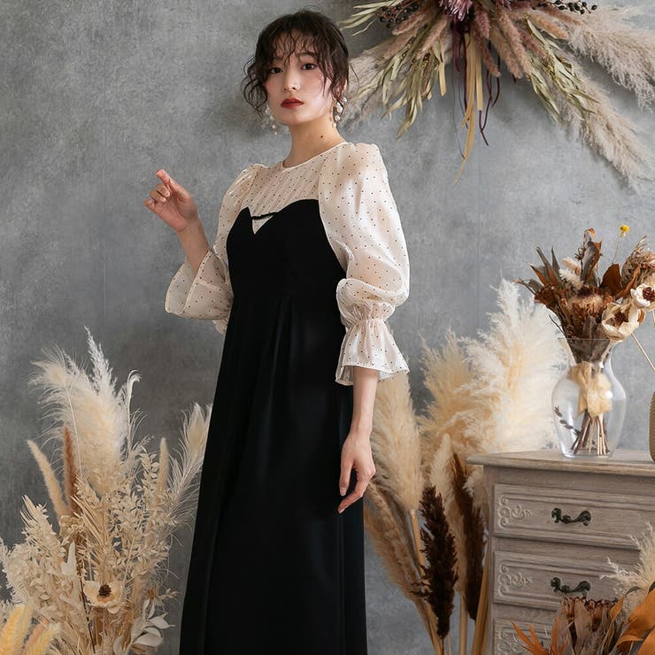 ドット ハートカット ドレス | epicday | 詳細画像5 