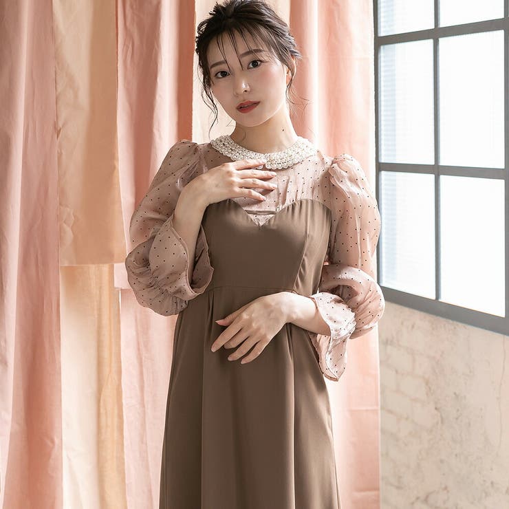 ドット ハートカット ドレス | epicday | 詳細画像12 