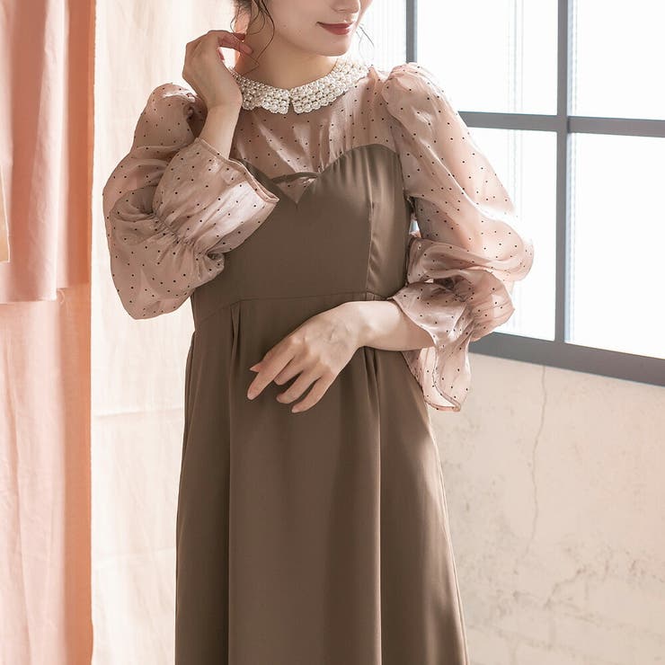 ドット ハートカット ドレス | epicday | 詳細画像13 