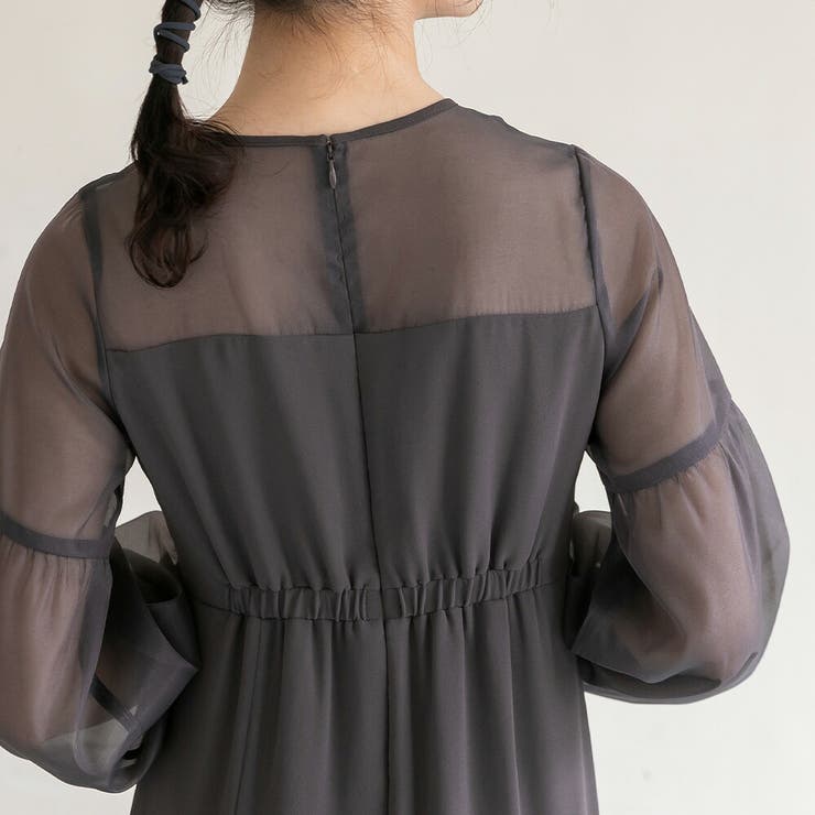 スリーブ コンシャス シフォン | epicday | 詳細画像29 