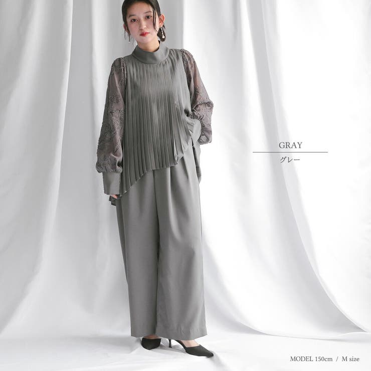 パンツドレス セットアップ フォーマル | epicday | 詳細画像2 