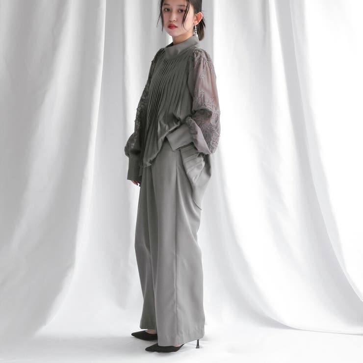 パンツドレス セットアップ フォーマル | epicday | 詳細画像3 