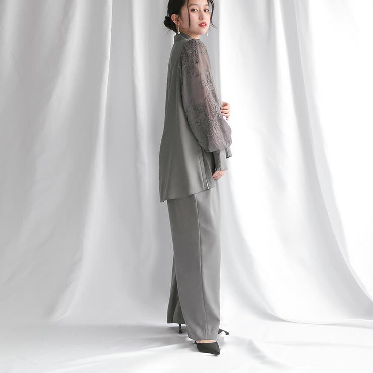 パンツドレス セットアップ フォーマル | epicday | 詳細画像6 