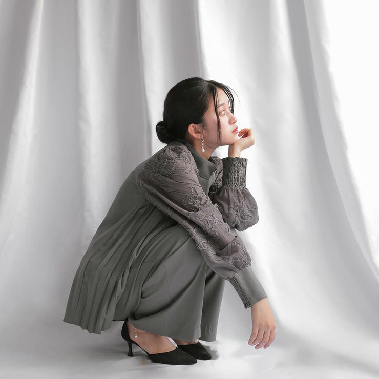 パンツドレス セットアップ フォーマル | epicday | 詳細画像12 