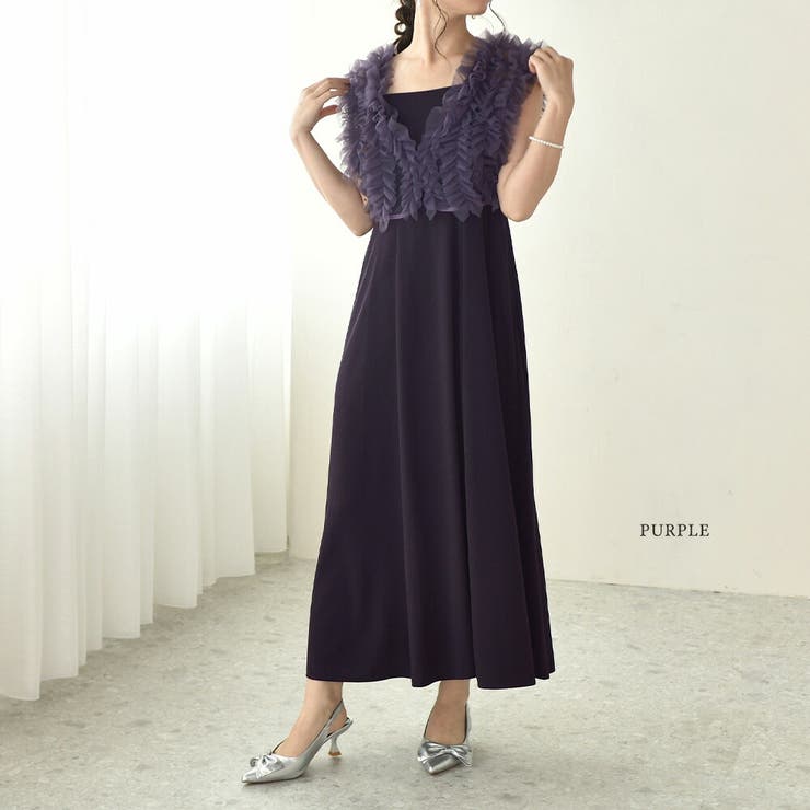 パープル | 結婚式 ドレス オケージョン | epicday