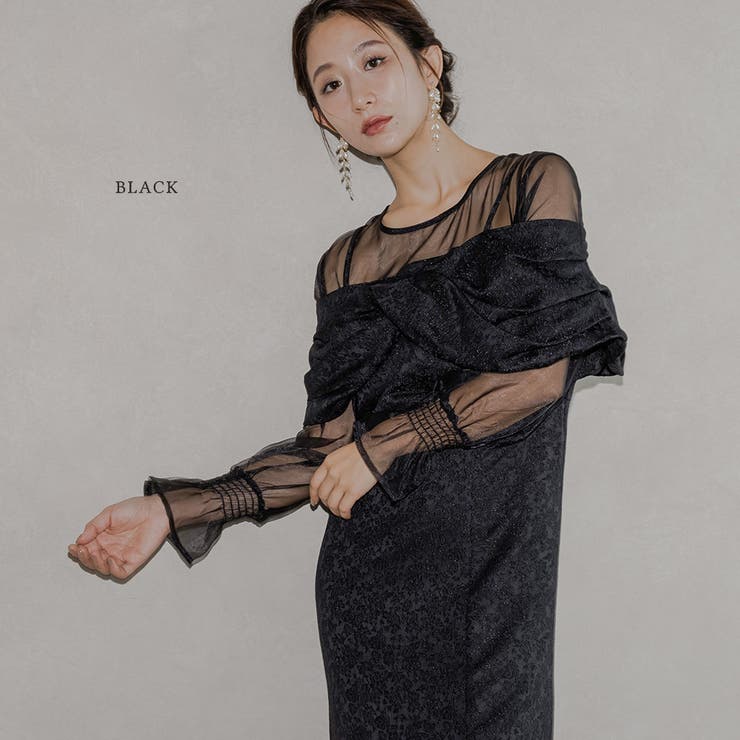 ブラック | パーティードレス 結婚式 ドレス | epicday