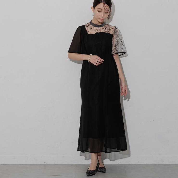オケージョンドレス パーティードレス 結婚式[品番：GRVW0001279
