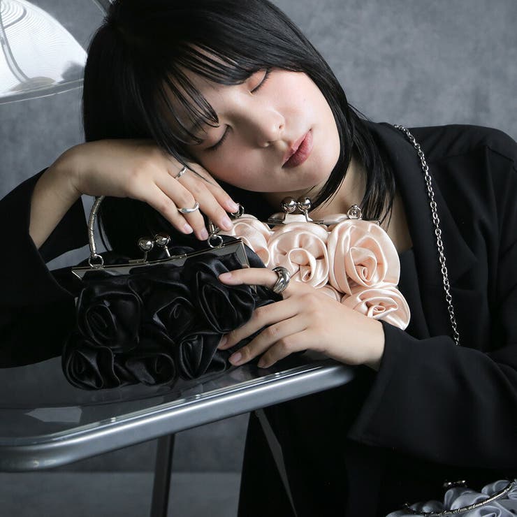 バッグ 結婚式 ローズハンドバッグ | epicday | 詳細画像18 