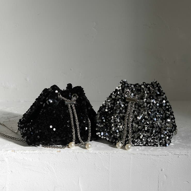 巾着バッグ スパンコール スパンコールドロストバッグ | epicday | 詳細画像2 