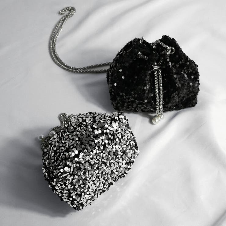 巾着バッグ スパンコール スパンコールドロストバッグ | epicday | 詳細画像5 