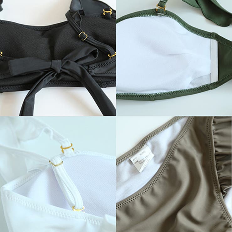 ポイントフリルのビキニ2点セット（水着ビキニ・ワンピース） | GRAXIA | 詳細画像10 