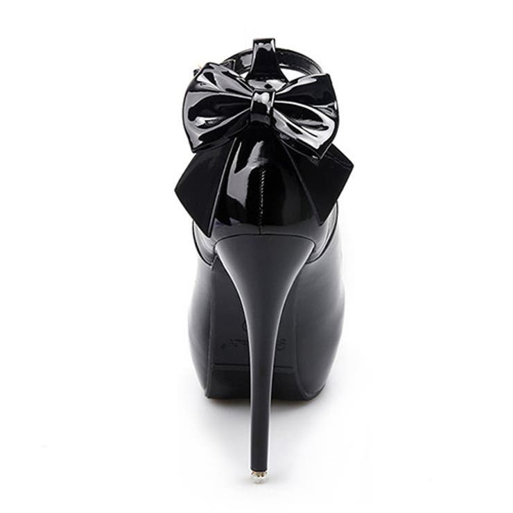 バックリボンとチャームが大人可愛いストラップパンプス(CABARETSHOES) | GRAXIA | 詳細画像12 