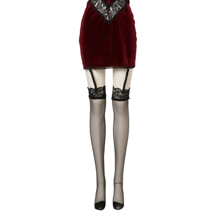 ベロアとレースから大人のムードが香るガーターランジェリー(セクシーランジェリー)… | GRAXIA | 詳細画像11 