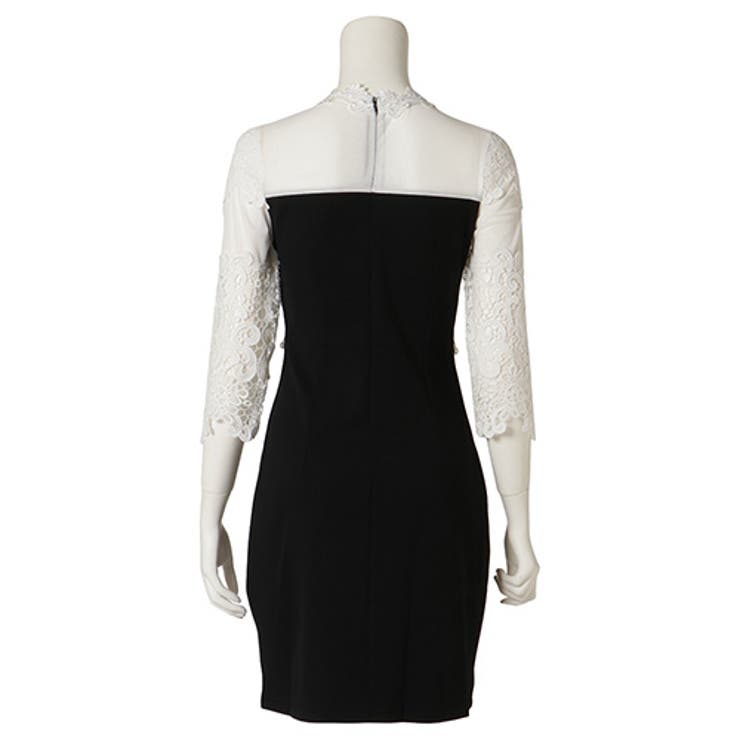 レースが映えるシアーなレイヤードドレス | GRAXIA | 詳細画像11 