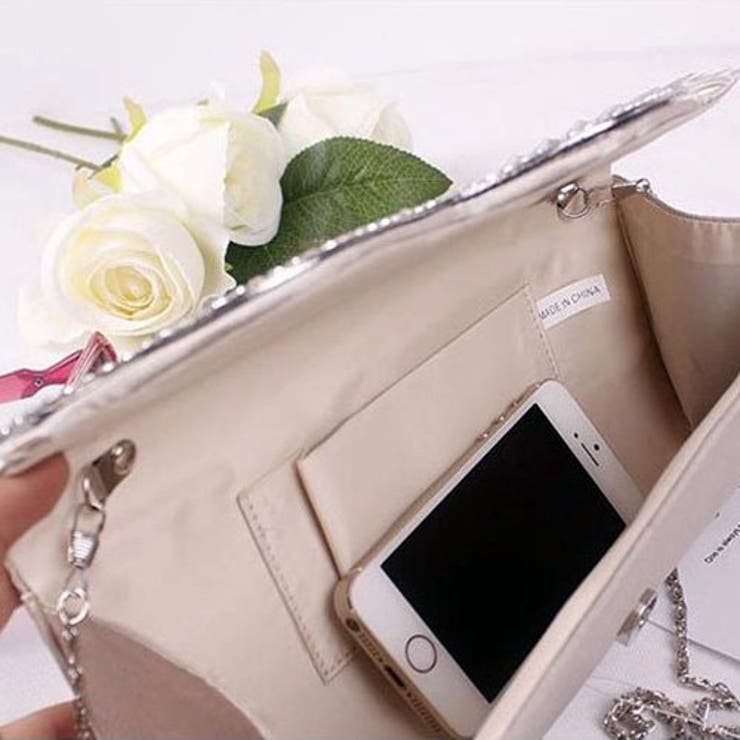 サテンウェーブが上品なバッグ(CLUTCH BAG) | GRAXIA | 詳細画像8 