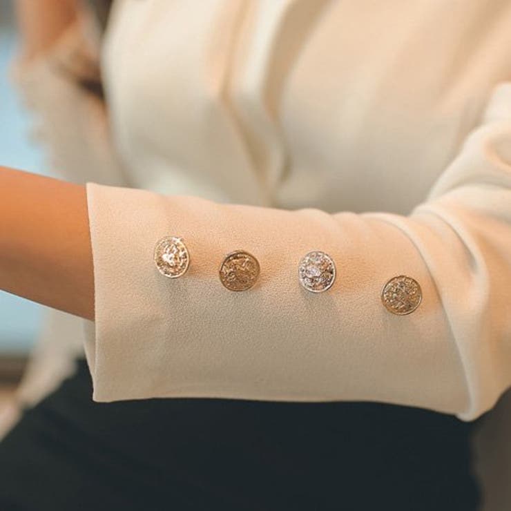 V字に大きくカットされた胸元がセクシーな切り替えタイプのドレス(キャバドレス C… | GRAXIA | 詳細画像12 