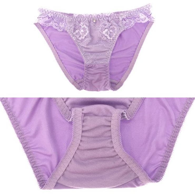 エレガントシルバーチャームが上品なブラ・ショーツセット（ブラセット） | GRAXIA | 詳細画像12 