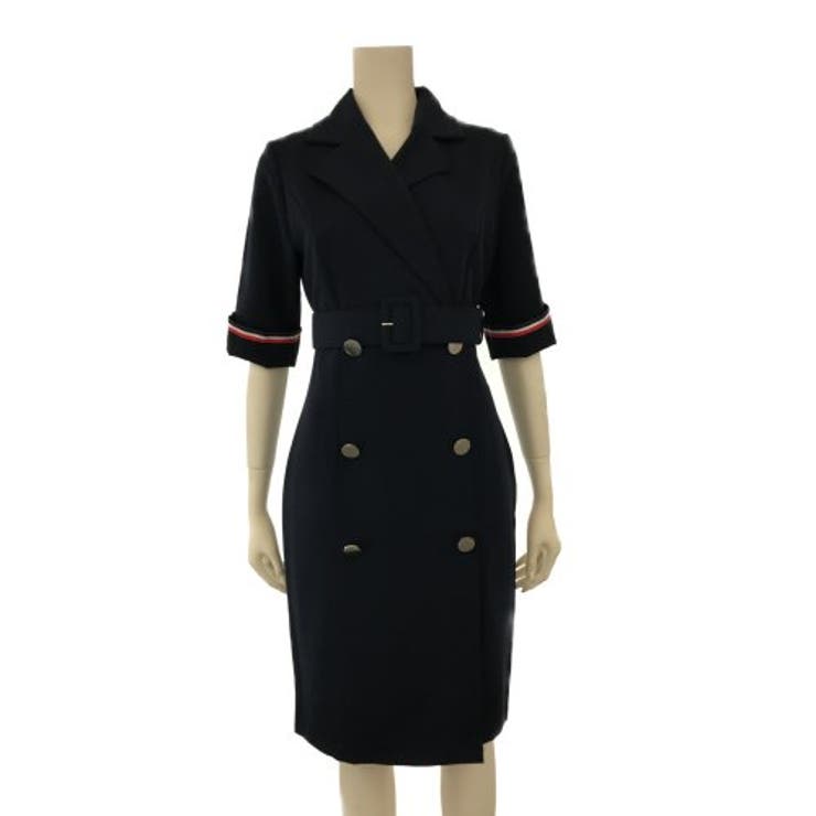 深いスリットとハイウエストがエレガントなミディ丈ドレス(キャバドレス CABAR… | GRAXIA | 詳細画像8 