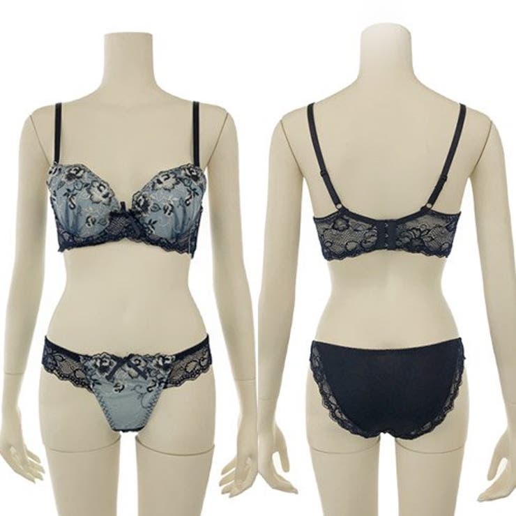 フェミニンな印象を与える可愛らしいブラ・ショーツセット（ブラセット） | GRAXIA | 詳細画像10 