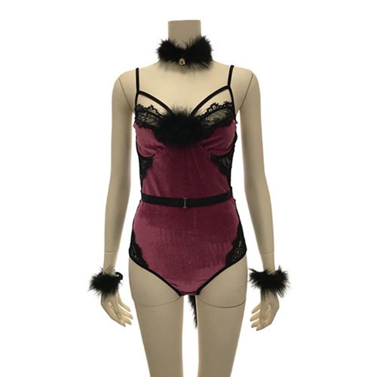 レースとファー使いが大人の雰囲気を演出し愛らしさも兼ね備えた猫ちゃん風テディ(セ… | GRAXIA | 詳細画像14 