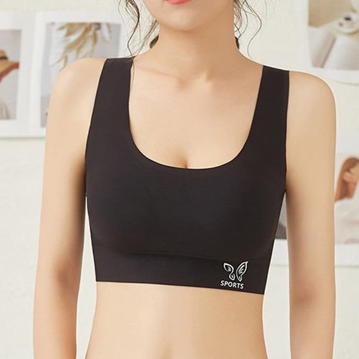 シームレスタイプでカップ内蔵のフィットネスにも使えるブラ（ブラジャー） | GRAXIA | 詳細画像4 