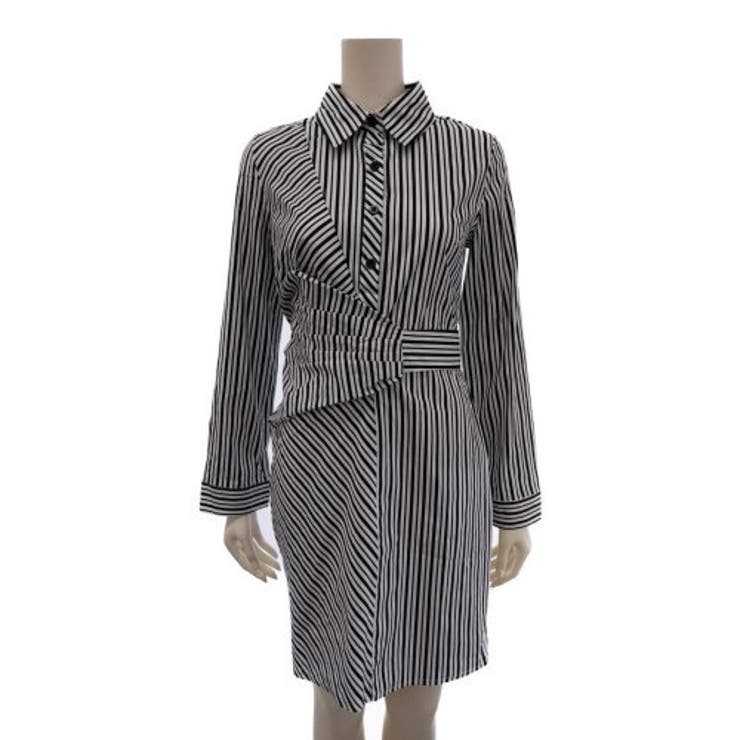 デザイン性溢れる、脚線美が魅力的なミニ丈ワンピース(キャバドレス CABARET… | GRAXIA | 詳細画像9 