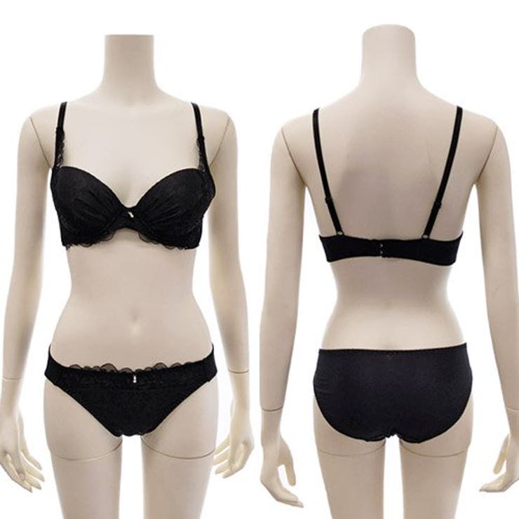 繊細なデザインが華やかさをアップさせるレーシーなブラ ショーツセット（ブラセット… | GRAXIA | 詳細画像10 