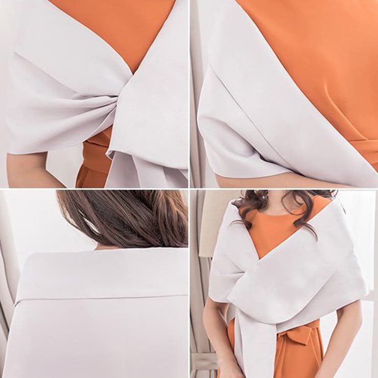 シンプルながらも光沢があり華やかな印象を添えるショール(SHAWL) | GRAXIA | 詳細画像16 