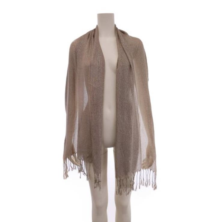 細やかなラメが上品に艶めくショール(SHAWL) | GRAXIA | 詳細画像19 