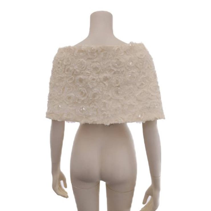 シフォン素材とフラワーモチーフレースのショール(SHAWL) | GRAXIA | 詳細画像13 