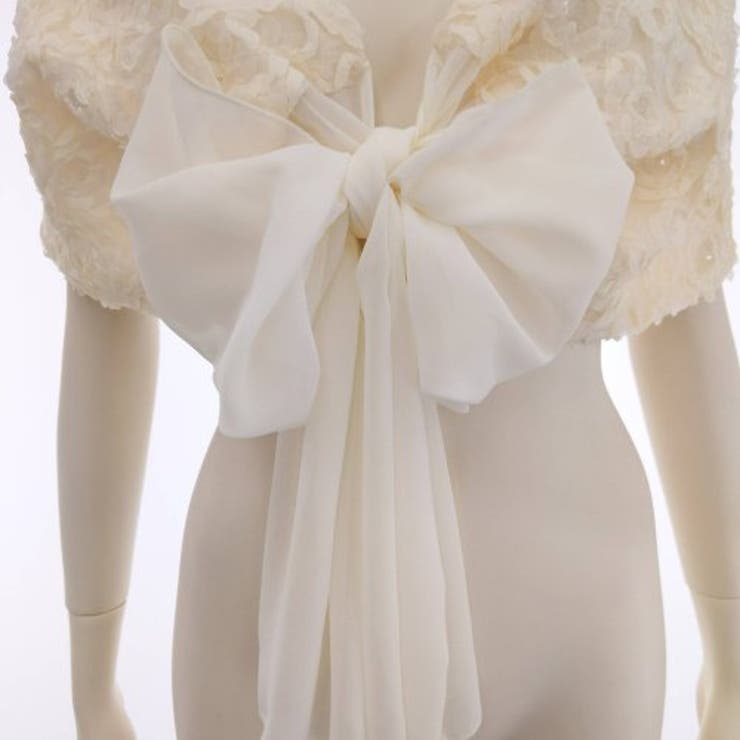 シフォン素材とフラワーモチーフレースのショール(SHAWL) | GRAXIA | 詳細画像14 