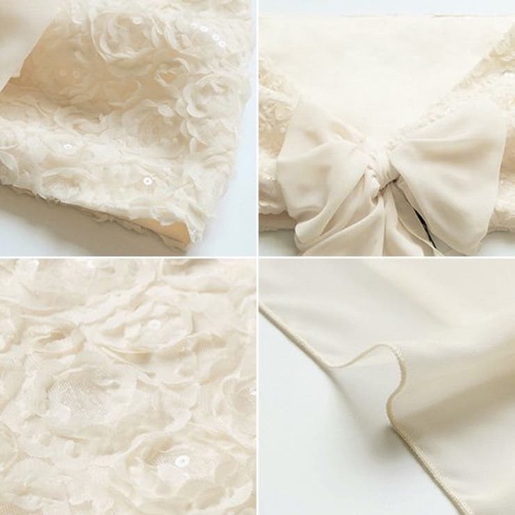 シフォン素材とフラワーモチーフレースのショール(SHAWL) | GRAXIA | 詳細画像10 