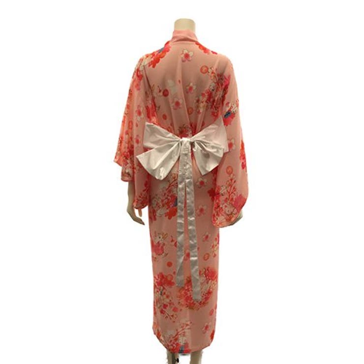 キュートな柄とロング丈の着丈から素肌がチラリと見え色気漂う浴衣風コスプレ(セクシ… | GRAXIA | 詳細画像12 