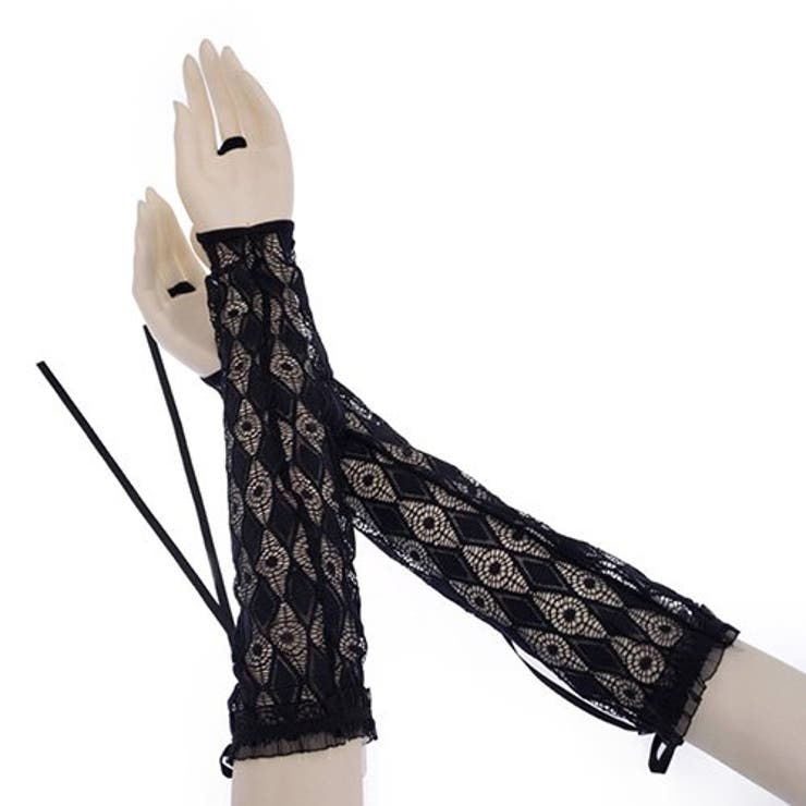 腕周りを華やかに見せるクラシカルなレースのアームカバー(ARM COVER) | GRAXIA | 詳細画像11 