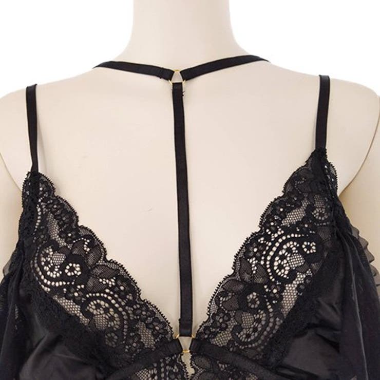 ストリングとオフショルダーがフェロモンを漂わせ異種素材を組み合わせた大人なベビー… | GRAXIA | 詳細画像16 