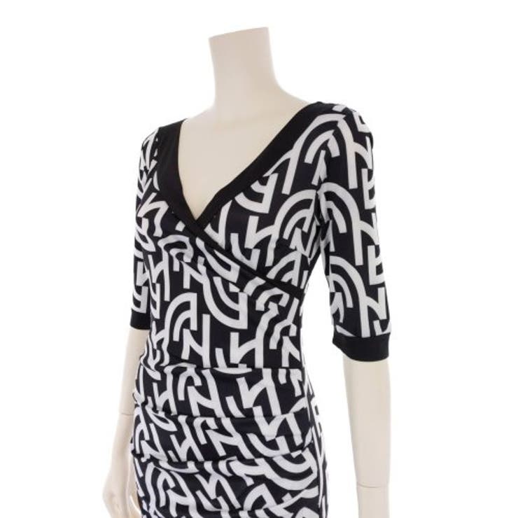 幾何柄の個性が光るカシュクールドレス(キャバドレス・CABARETDRESS) | GRAXIA | 詳細画像10 