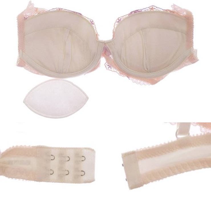 繊細な小花の刺繍がフェミニンなブラ・ショーツセット（ブラセット） | GRAXIA | 詳細画像11 