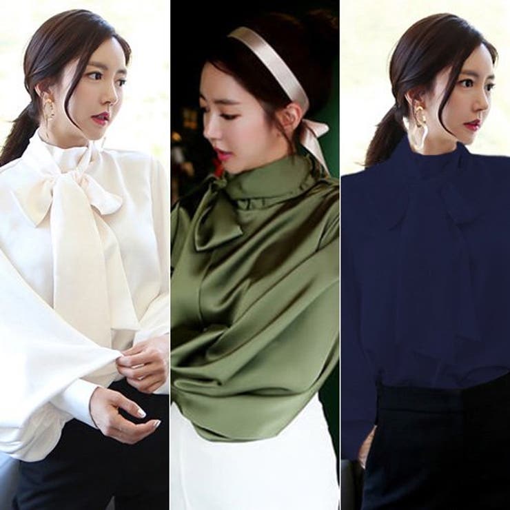 ボリュームのある袖とリボンでフェミニンな動きのあるトップス(TOPS) | GRAXIA | 詳細画像2 