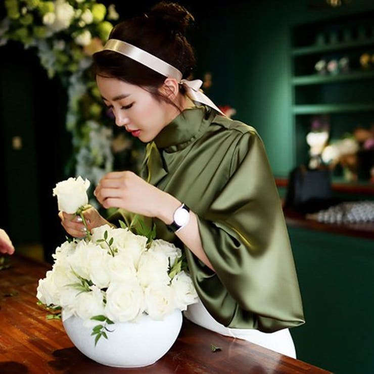 ボリュームのある袖とリボンでフェミニンな動きのあるトップス(TOPS) | GRAXIA | 詳細画像9 