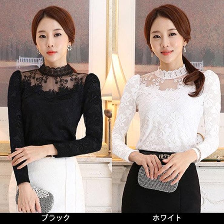 福袋 公式 デコルテを美しく魅せられる総レーストップス(TOPS)[品番 Mサイズ