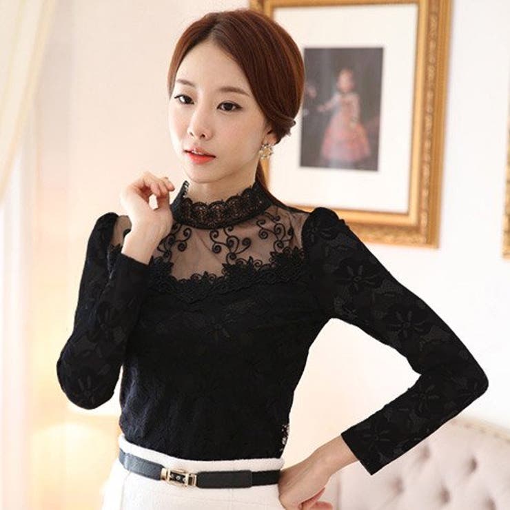 デコルテを美しく魅せられる総レーストップス(TOPS )[品番：GXAW0001344]｜GRAXIA（グラシア）のレディースファッション通販｜SHOPLIST（ショップリスト）