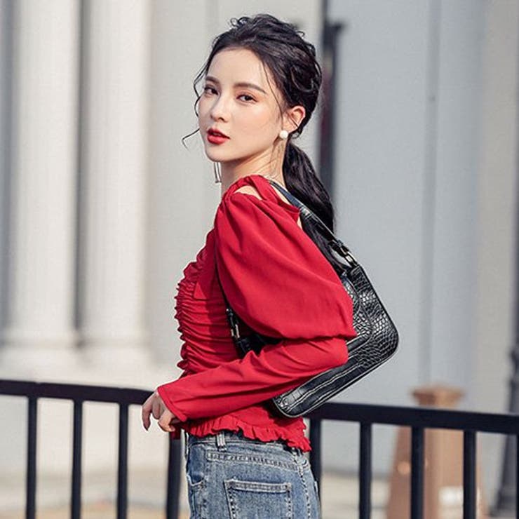 ほどよい肌魅せで華奢見えも叶えるトップス(TOPS) | GRAXIA | 詳細画像5 