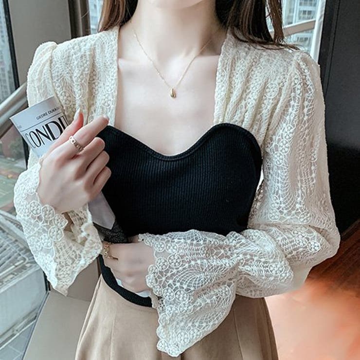 バイカラーでゴージャスな印象のトップス(TOPS) | GRAXIA | 詳細画像3 