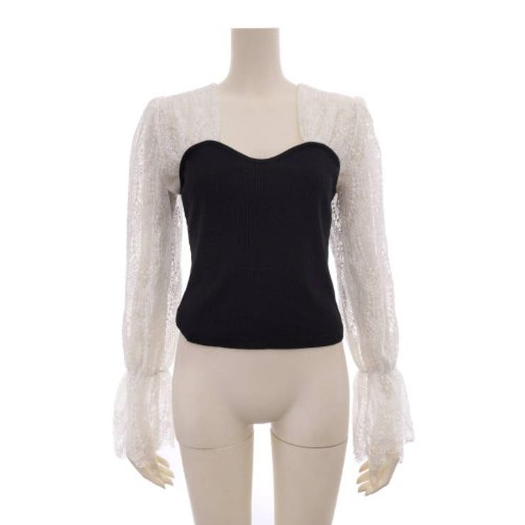 バイカラーでゴージャスな印象のトップス(TOPS) | GRAXIA | 詳細画像10 