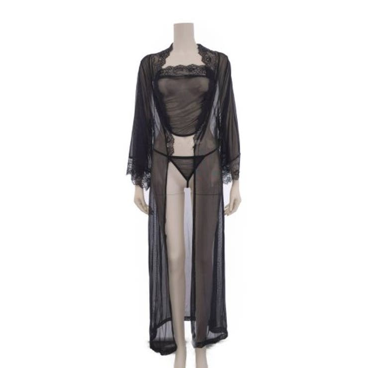 いい女っぷりを上げるロングガウン付きベビードール(セクシーランジェリー) | GRAXIA | 詳細画像12 