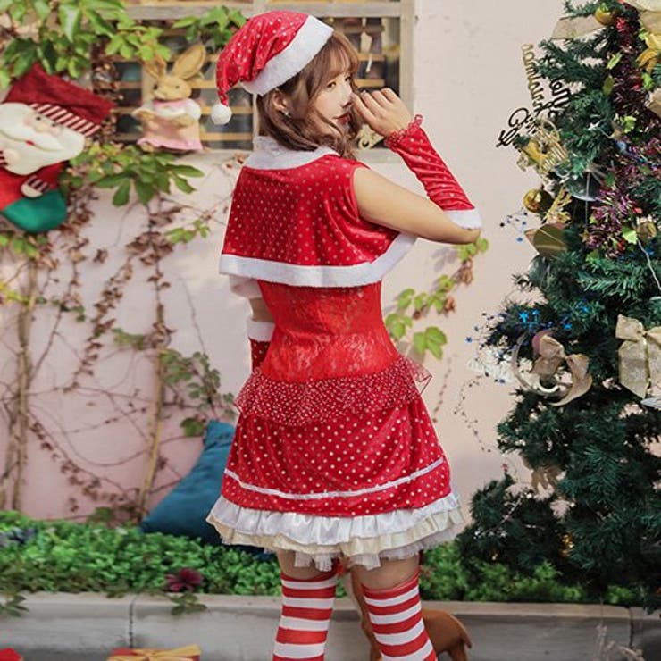 ドレスのような華やかさを纏ったサンタガール風コスプレ(セクシーコスプレ) | GRAXIA | 詳細画像4 