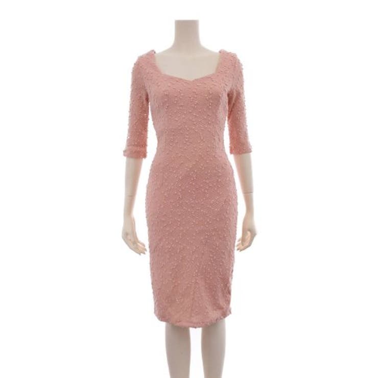 スパンコールがキラッと華やかな五分袖ミディドレス(キャバドレス CABARETD… | GRAXIA | 詳細画像12 