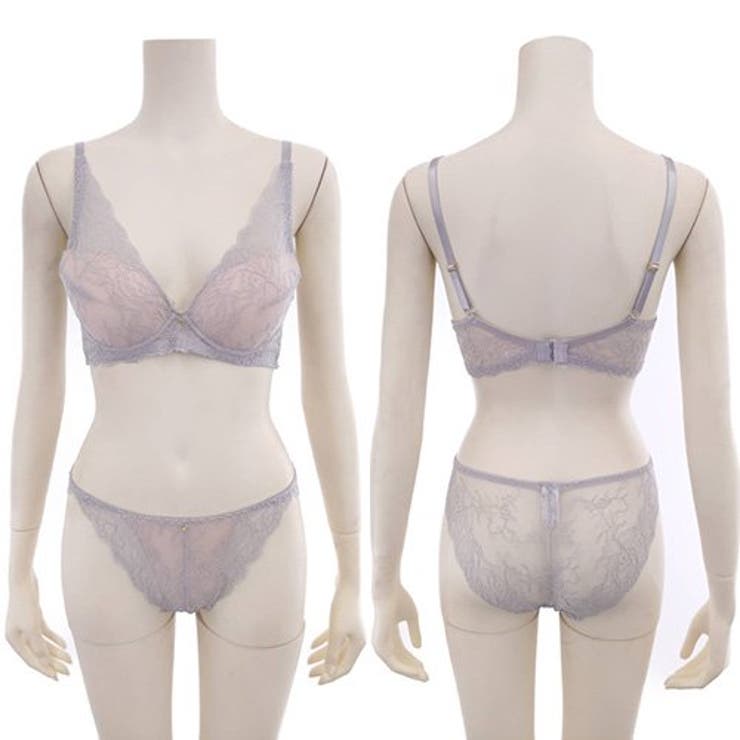 女性らしさが溢れるレース使いで上品なブラ・ショーツセット（ブラセット） | GRAXIA | 詳細画像10 